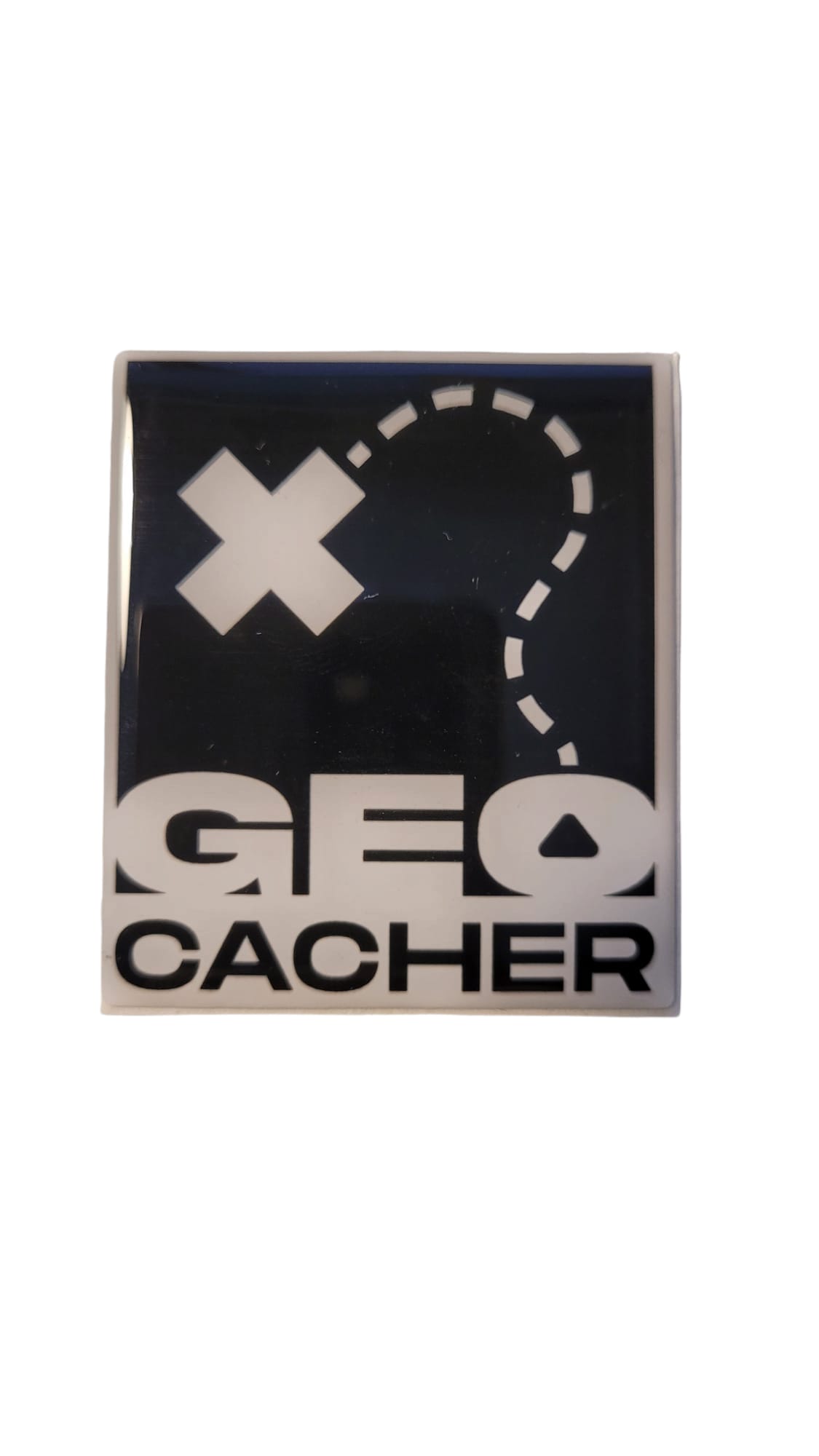 Geocacher 3D-Gel-Sticker
