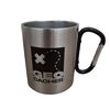 Geocacher Edelstahl Karabinertasse