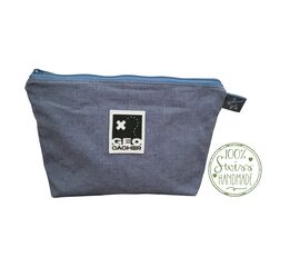 Geocacher Necessaire Jeans Blau gross