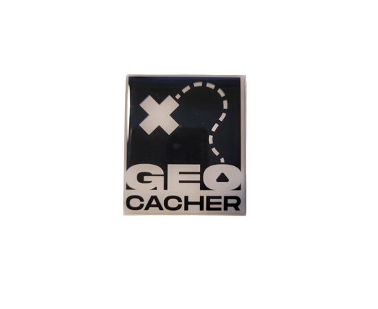 Geocacher 3D Gel-Sticker