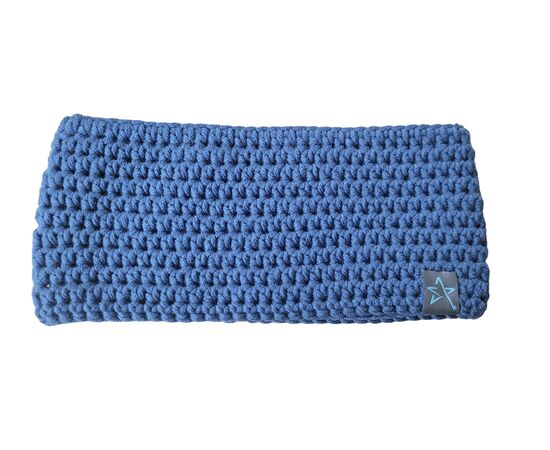 Geocacher Stirnband Merino Blau