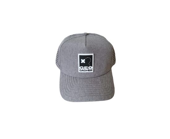 Geocacher Cap Grau Vorne