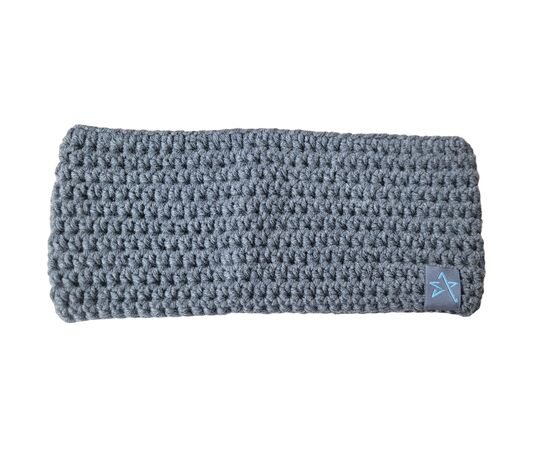 Geocacher Stirnband Merino Grau