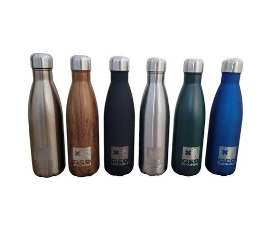 Geocacher Edelstahlflasche 0.5L Auswahl