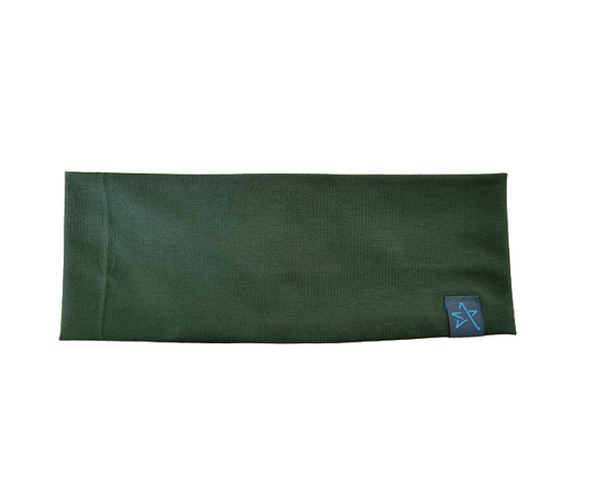 Geocacher Stirnband Jersey Olive Grün