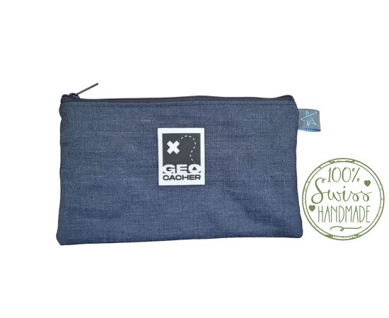 Geocacher Etui Blau