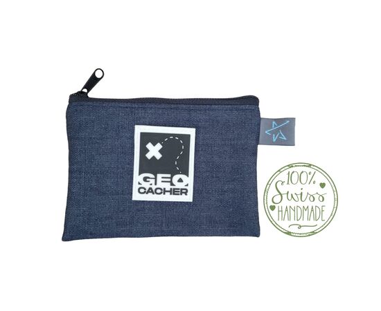 Geocacher Portemonnaie Blau