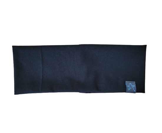 Geocacher Stirnband Jersey Schwarz