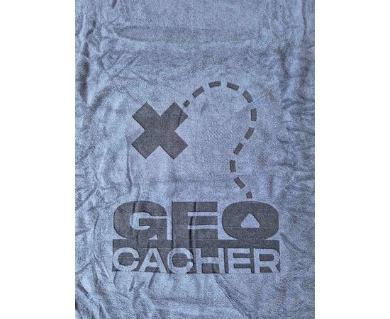Microfaser Badetuch Geocacher Logo