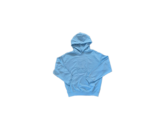 Geocacher Hoodie Hell Blau